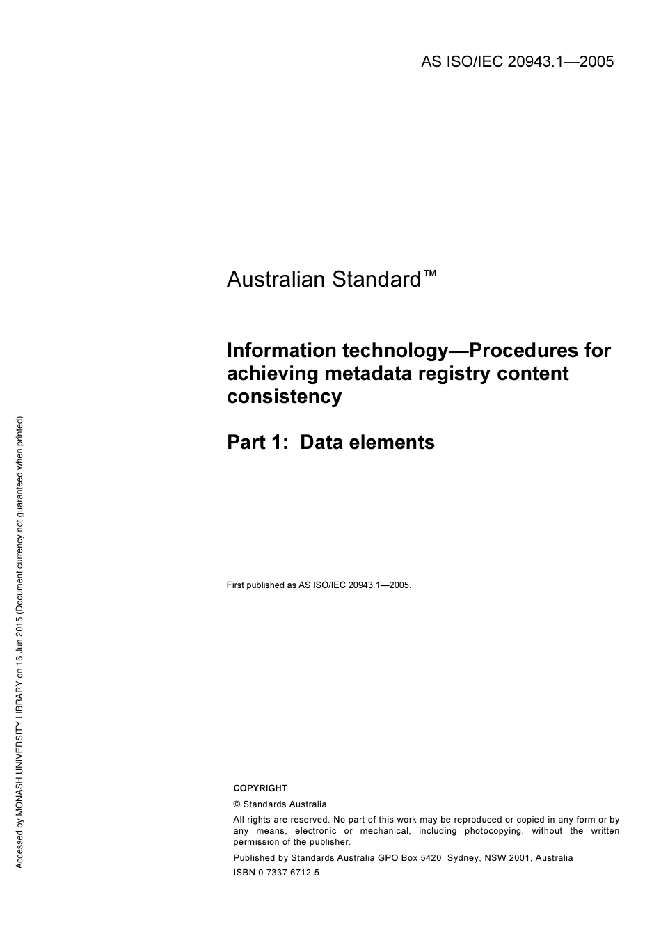 AS ISO IEC 20943.1-2005.pdf_第3页