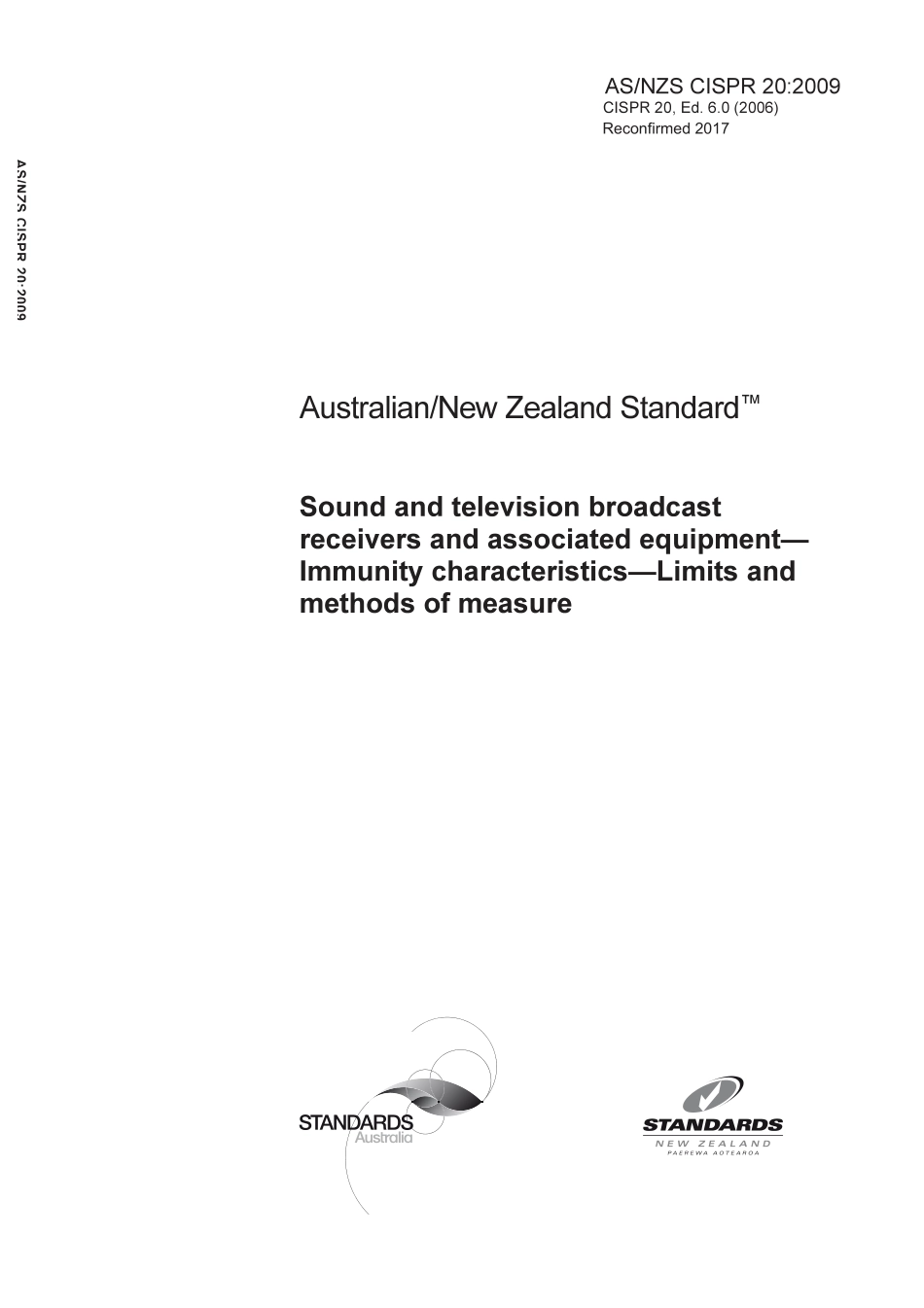 AS NZS CISPR 20-2009 (2017).pdf_第1页