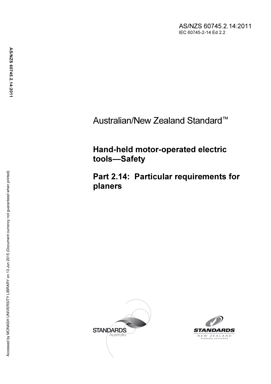 AS NZS 60745.2.14-2011.pdf_第1页