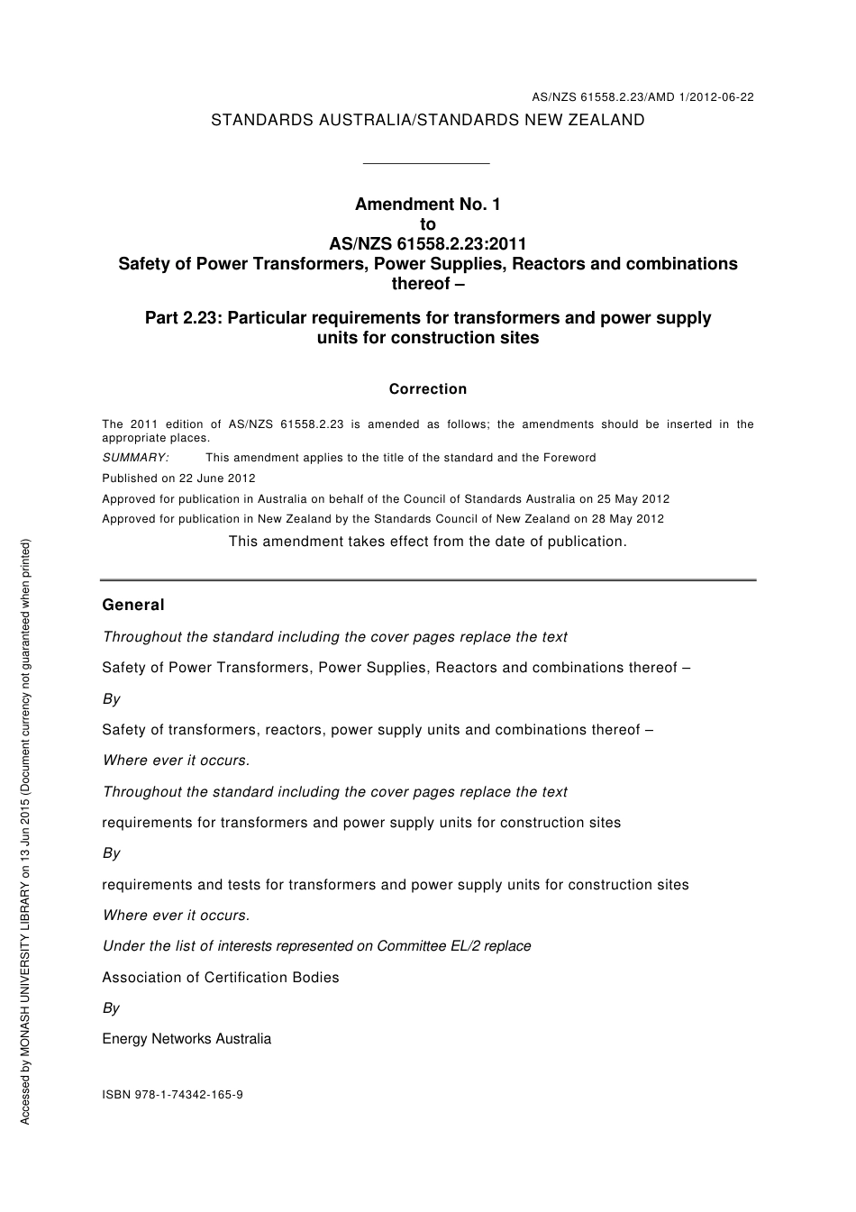 AS NZS 61558.2.23-2011 amd1-2012.pdf_第1页