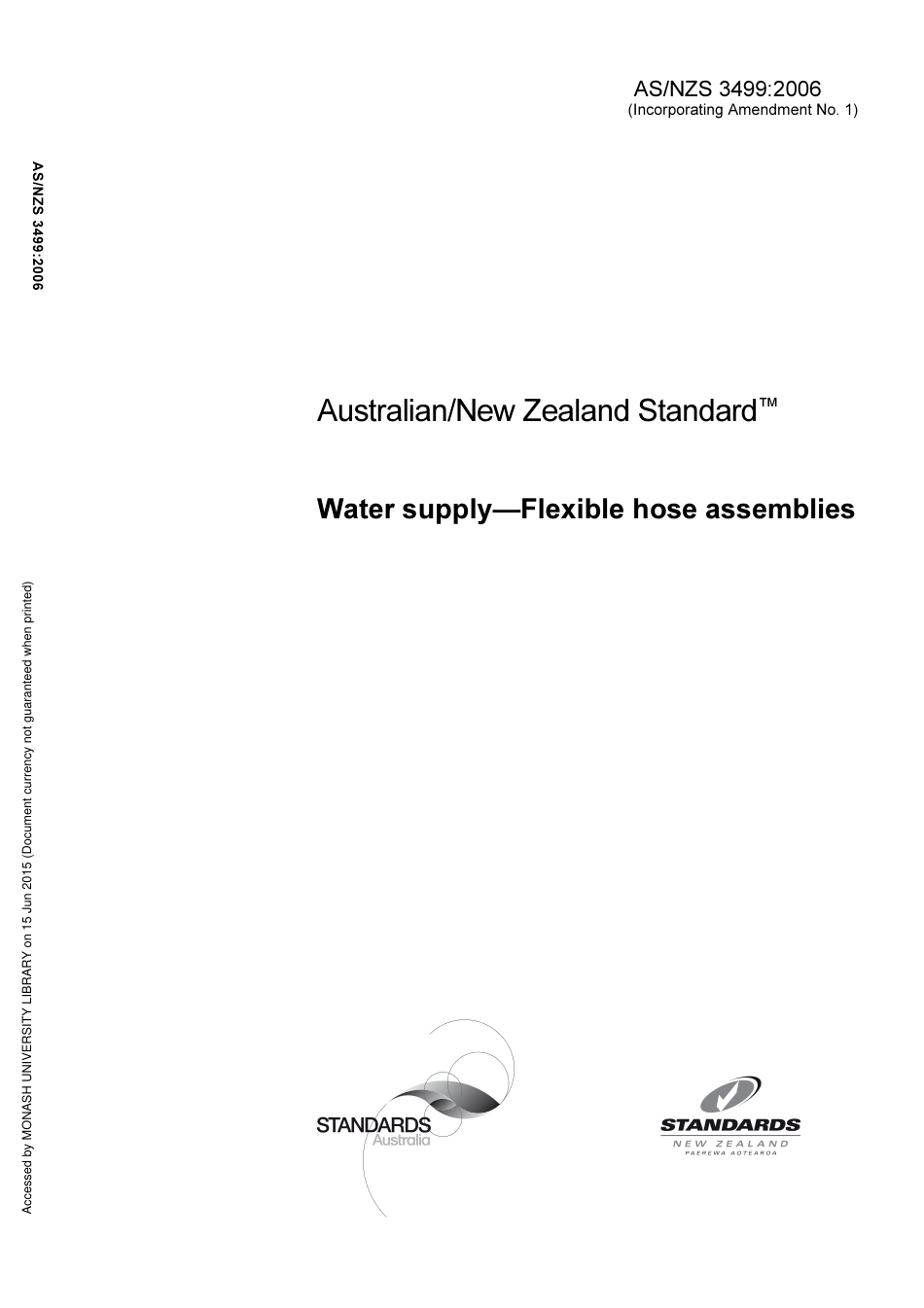 AS NZS 3499-2006 (2009).pdf_第1页