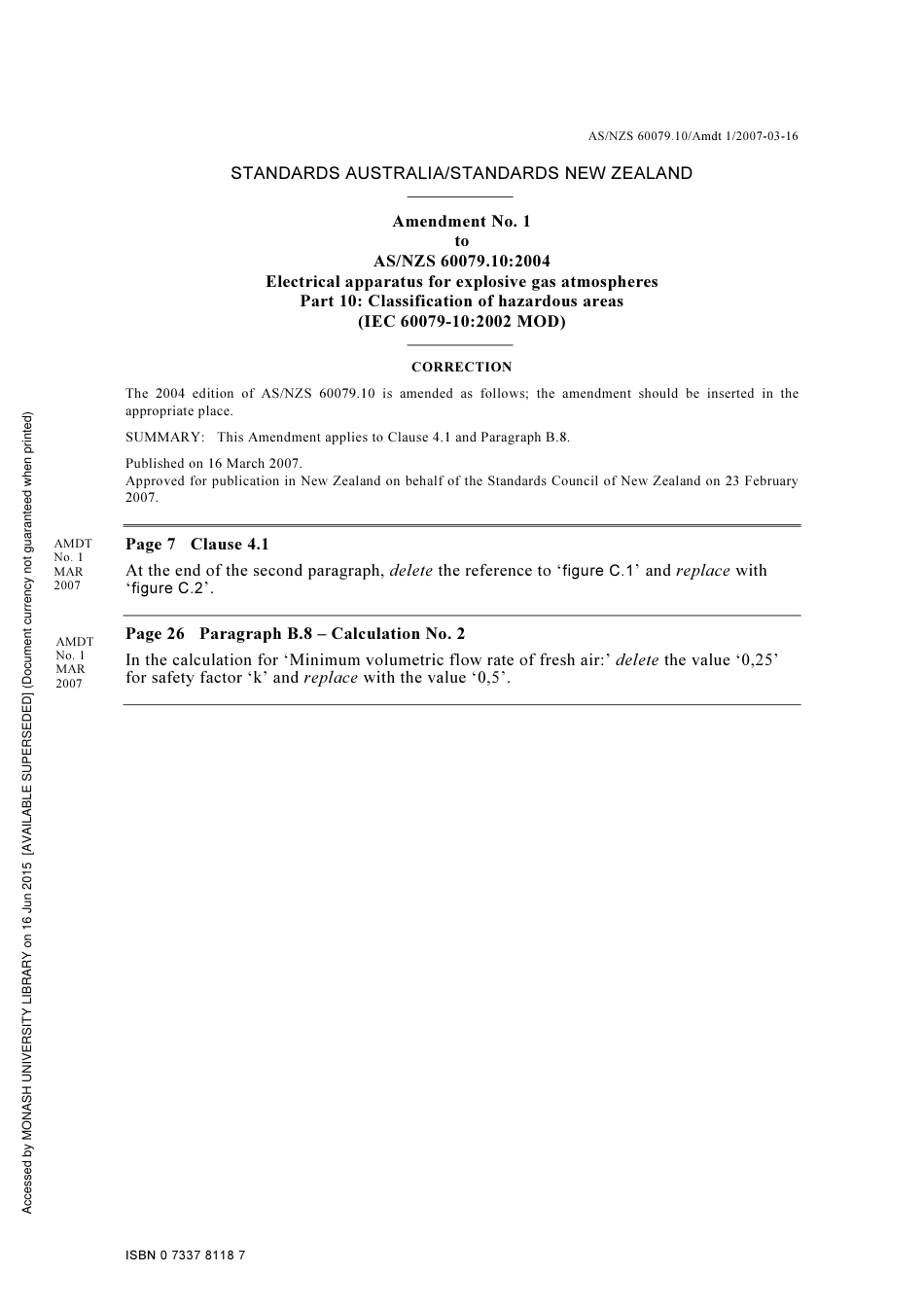 AS NZS 60079.10-2004 amd1-2007.pdf_第1页