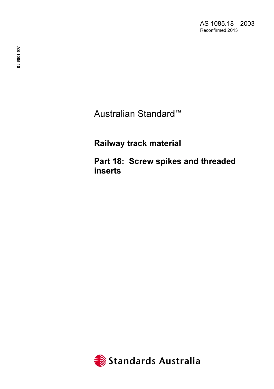 AS 1085.18-2003 (2013).pdf_第1页