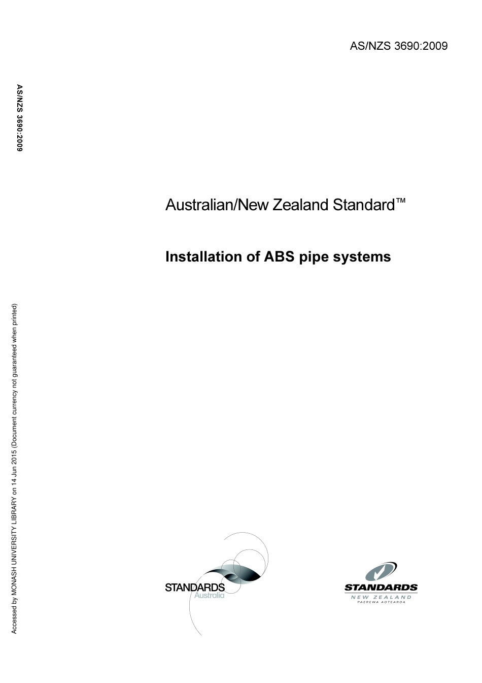 AS NZS 3690-2009.pdf_第1页