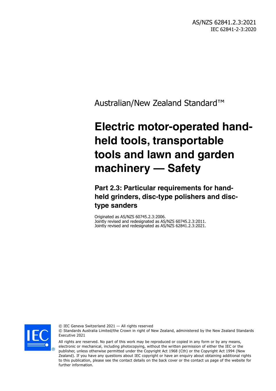 AS NZS 62841.2.3-2021.pdf_第3页