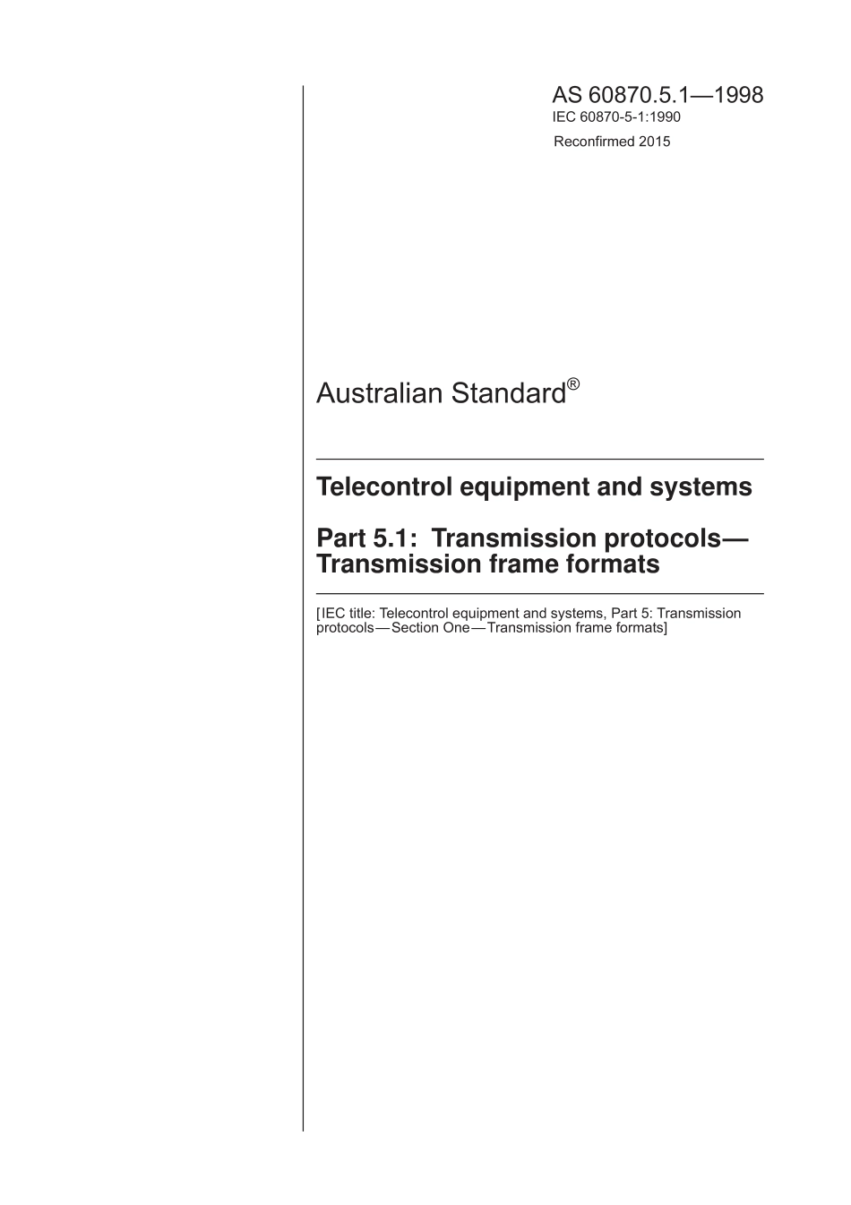 AS 60870.5.1-1998 (2015).pdf_第1页