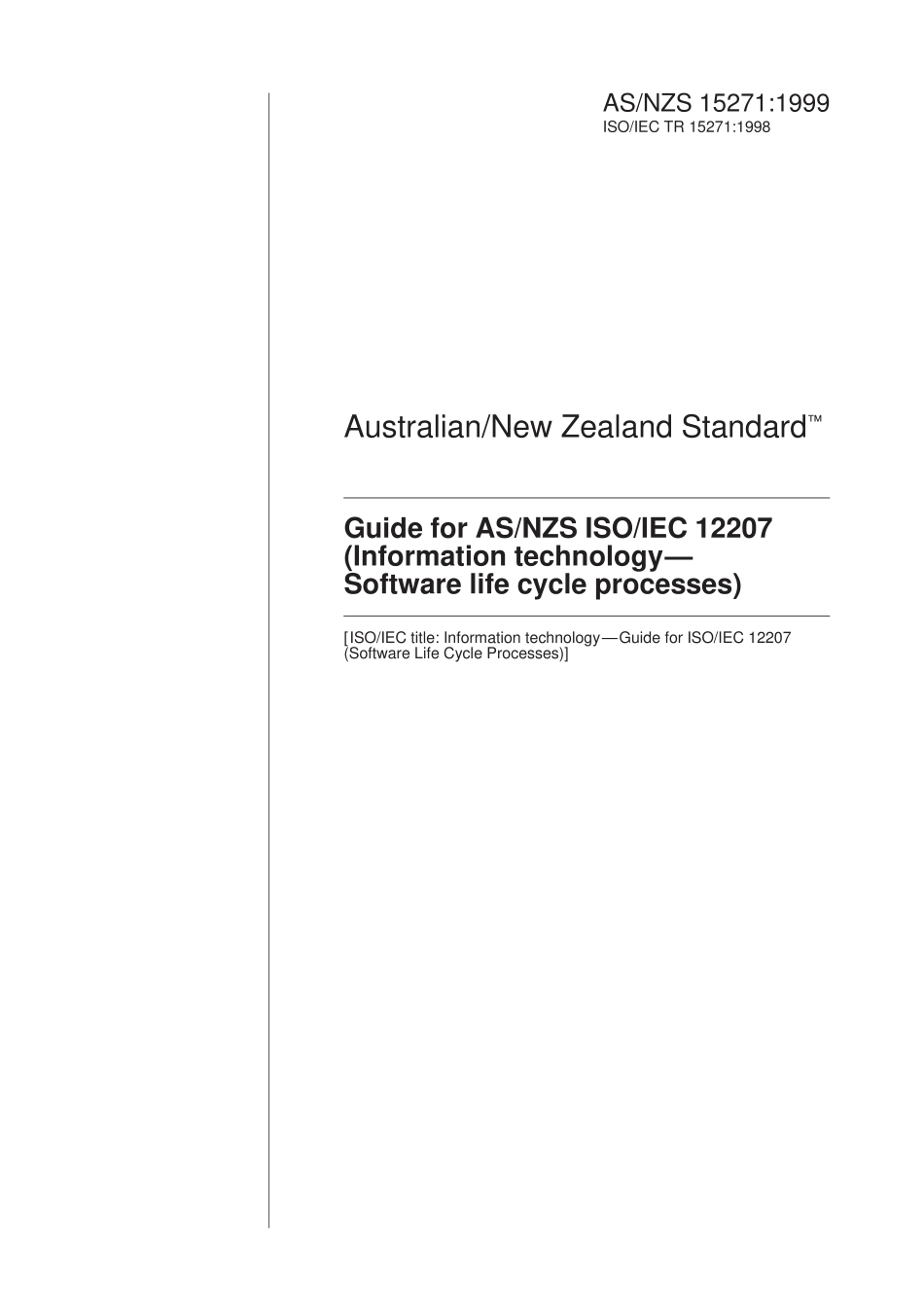 AS NZS 15271-1999.pdf_第1页