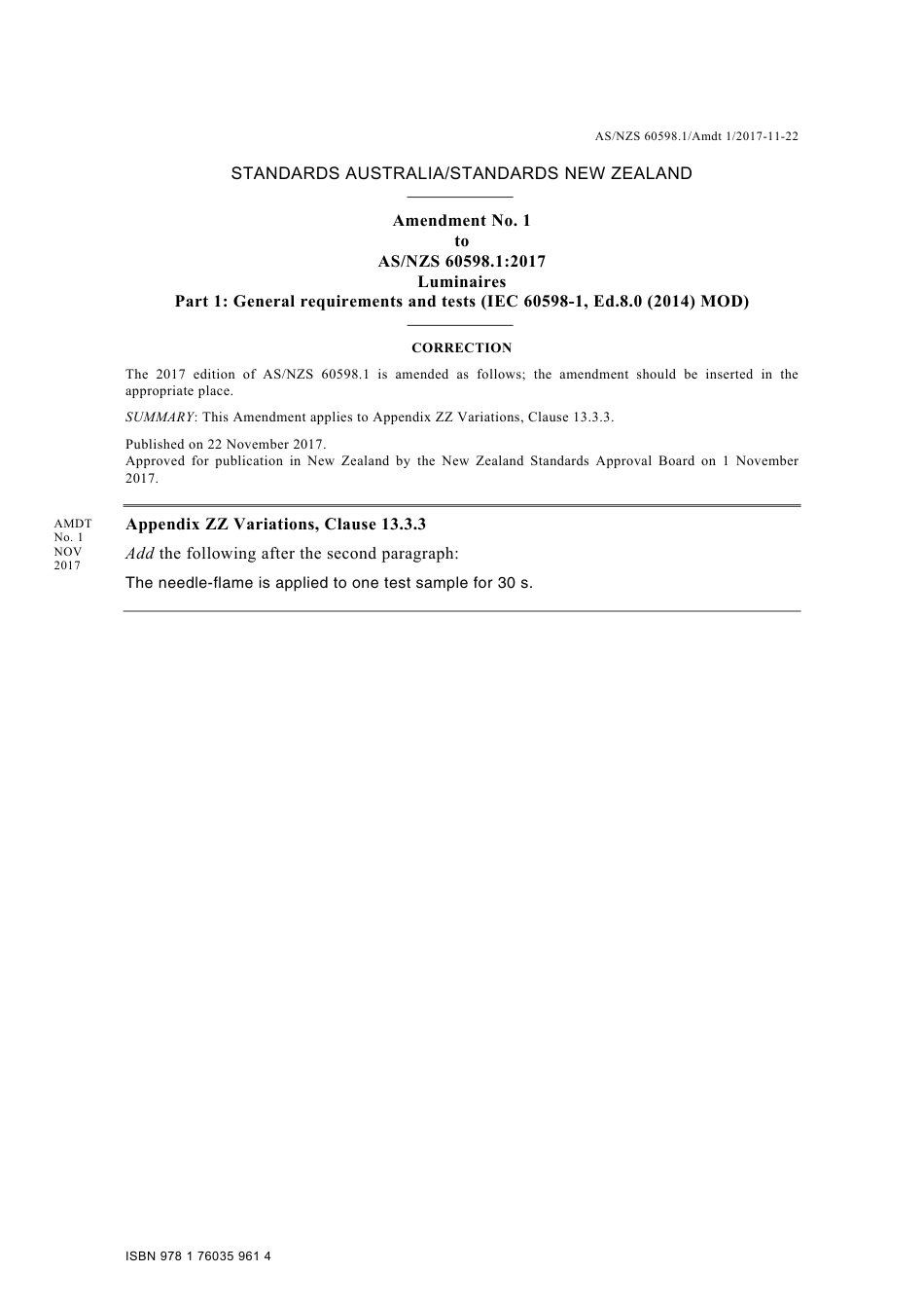 AS NZS 60598.1-2017 amd1-2017.pdf_第1页