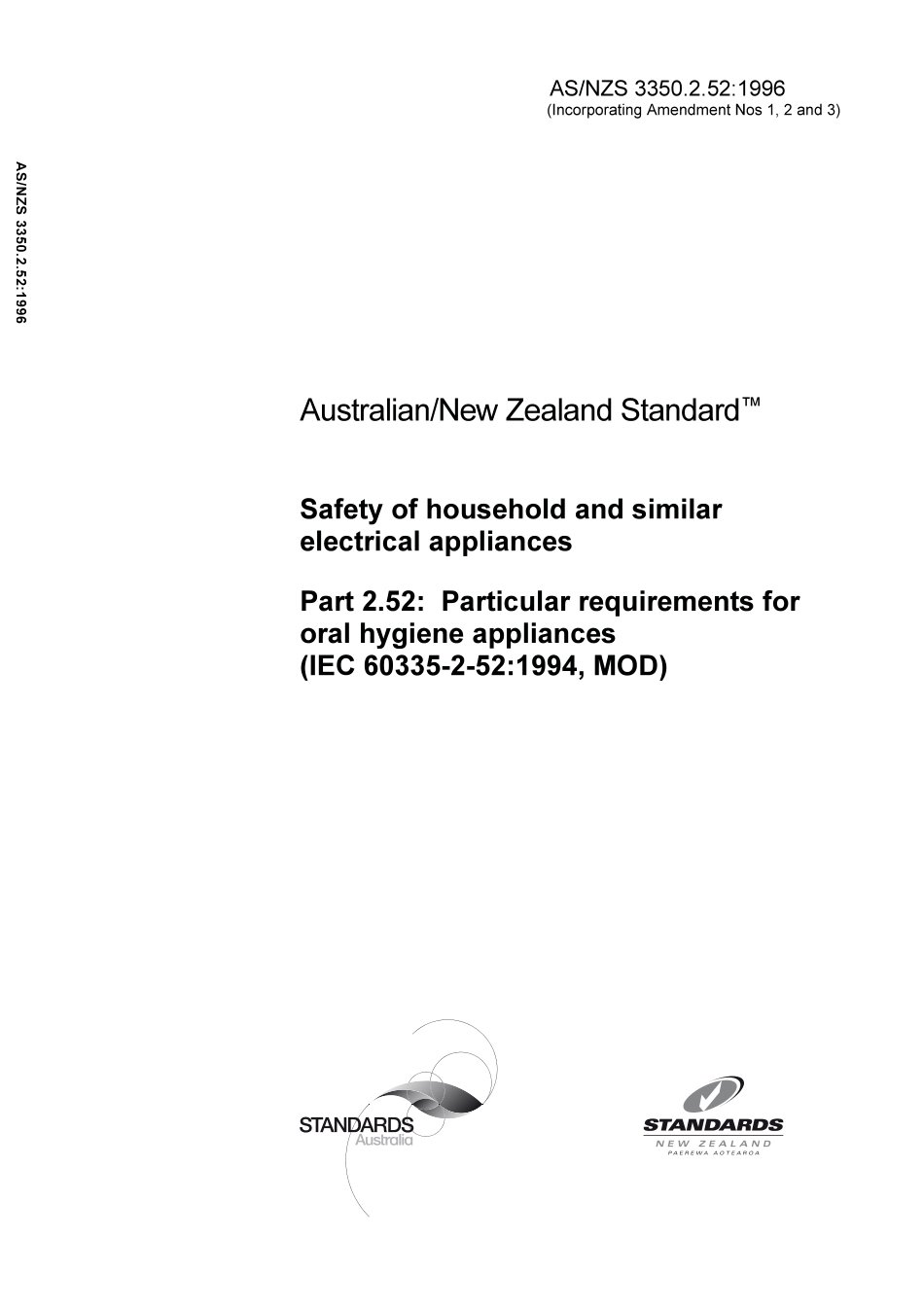 AS NZS 3350.2.52-1996 (2007).pdf_第1页