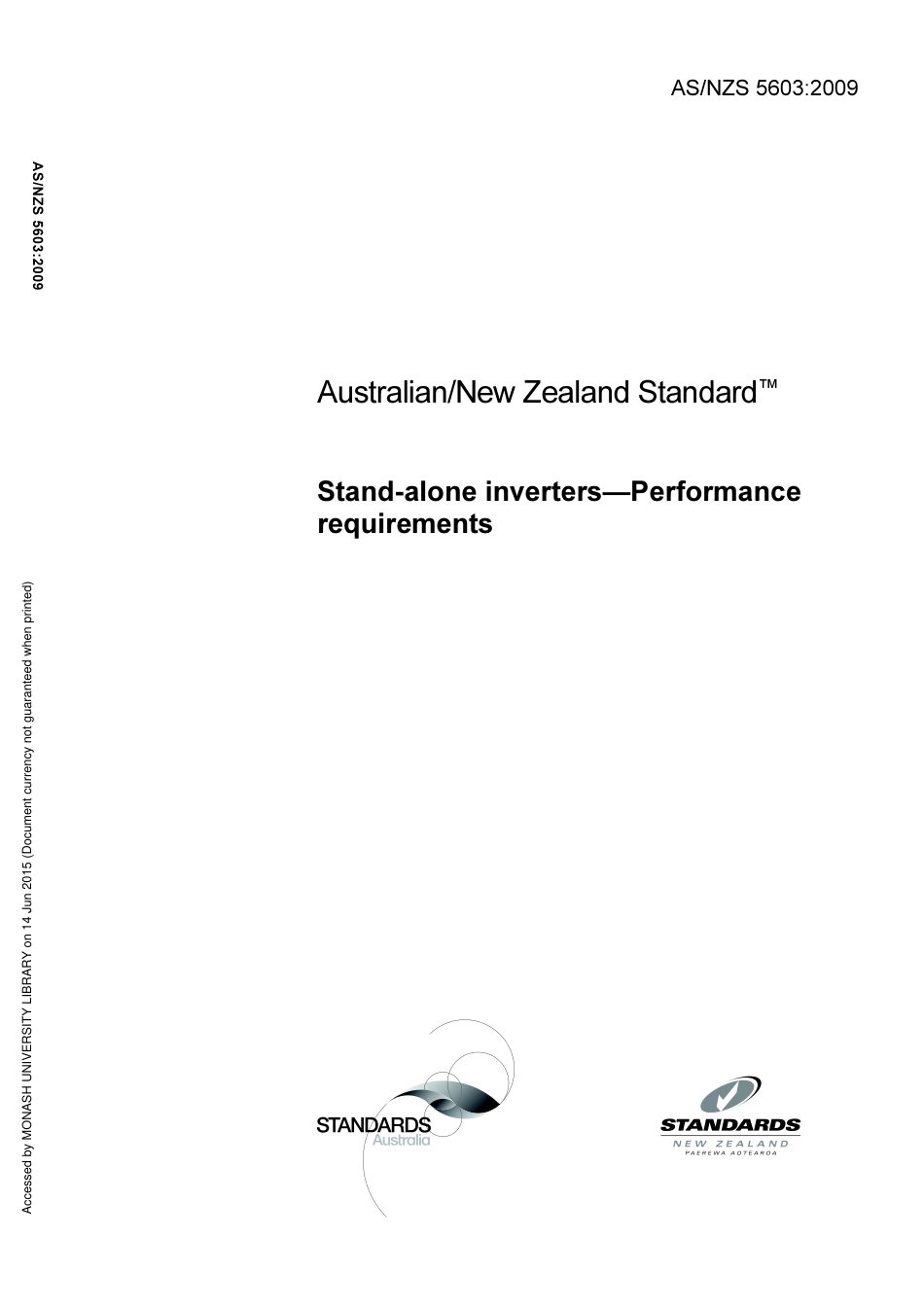 AS NZS 5603-2009.pdf_第1页