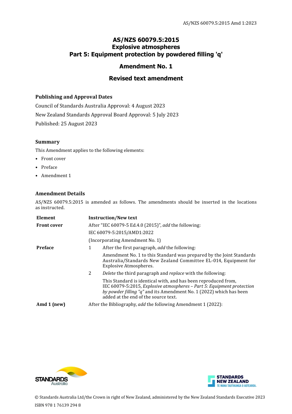 AS NZS 60079.5-2015 amd1-2023.pdf_第1页