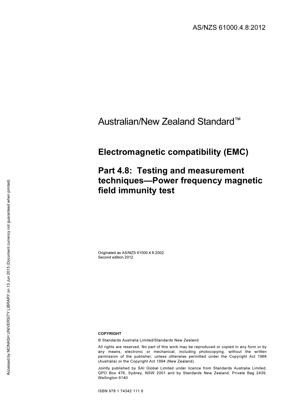 AS NZS 61000.4.8-2012.pdf_第3页
