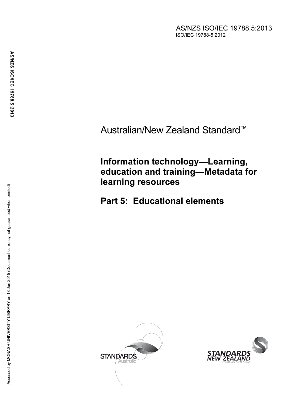 AS NZS ISO IEC 19788.5-2013.pdf_第1页