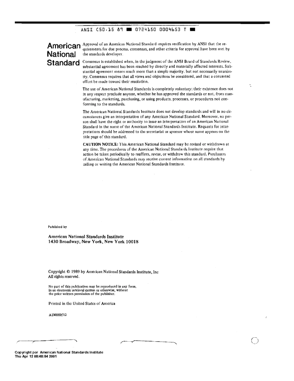 ANSI C50.15-1989.pdf_第2页