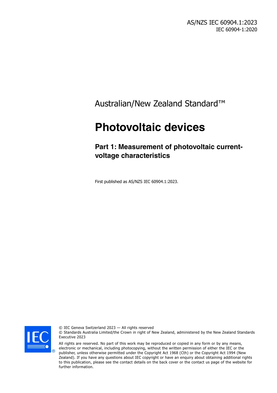 AS NZS IEC 60904.1-2023.pdf_第3页