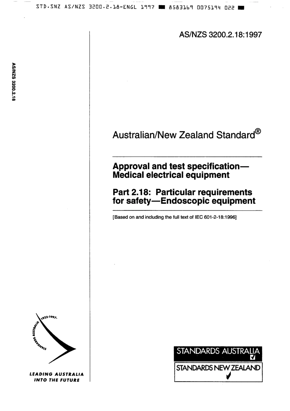 AS NZS 3200.2.18-1997 scan.pdf_第1页