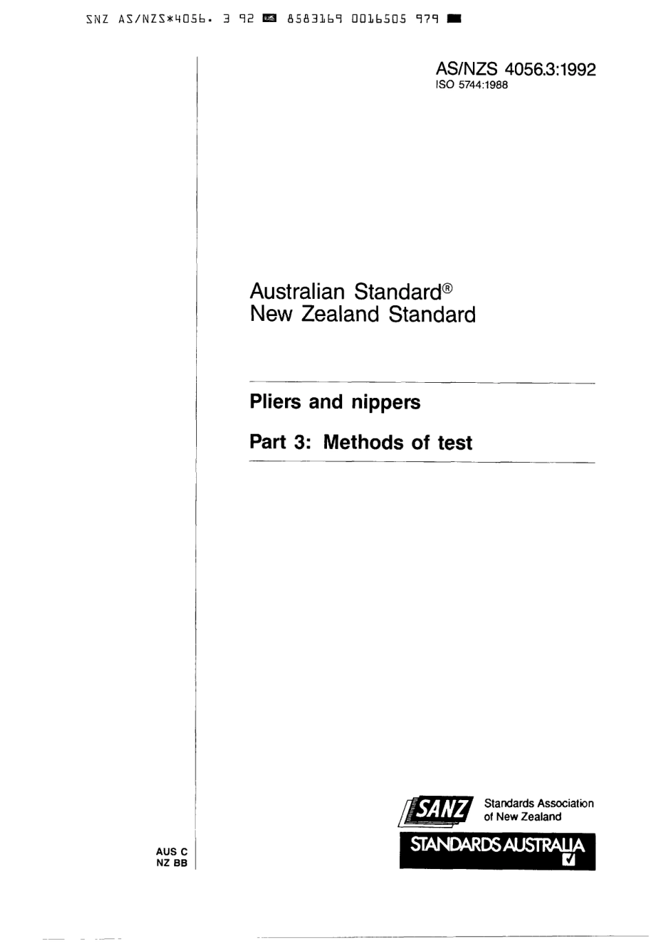 AS NZS 4056.3-1992 scan.pdf_第1页
