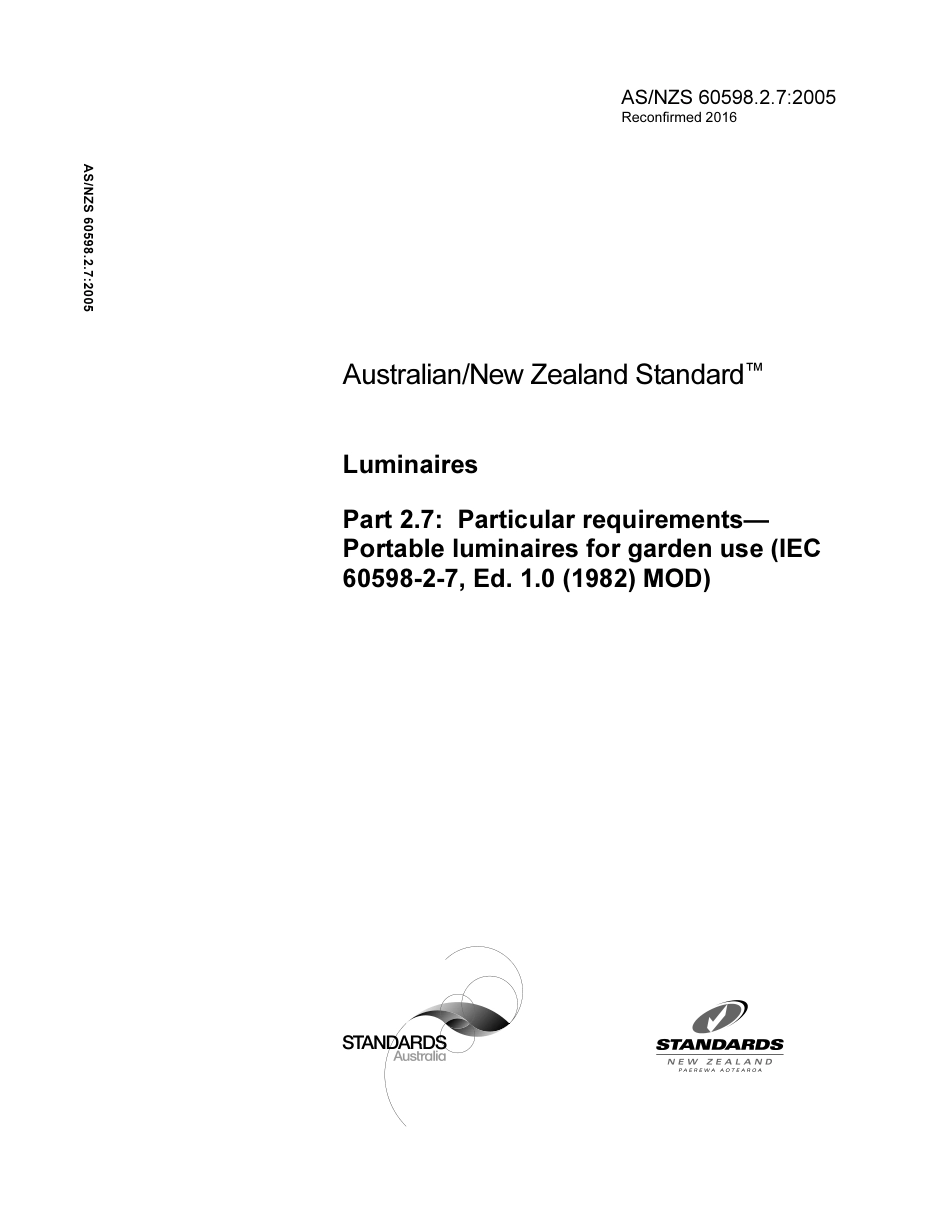 AS NZS 60598.2.7-2005 (2016).pdf_第1页