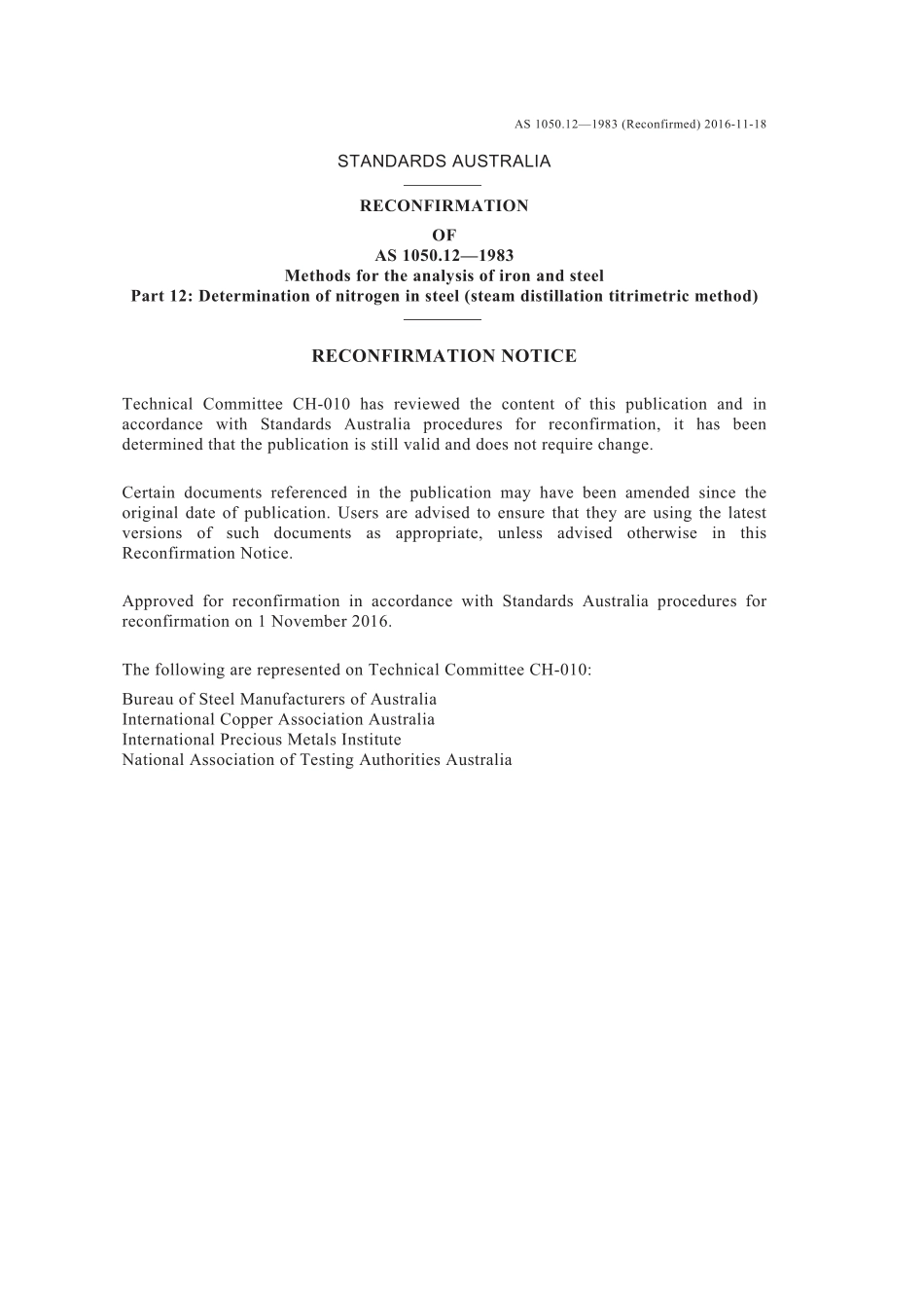 AS 1050.12-1983 (2016).pdf_第1页