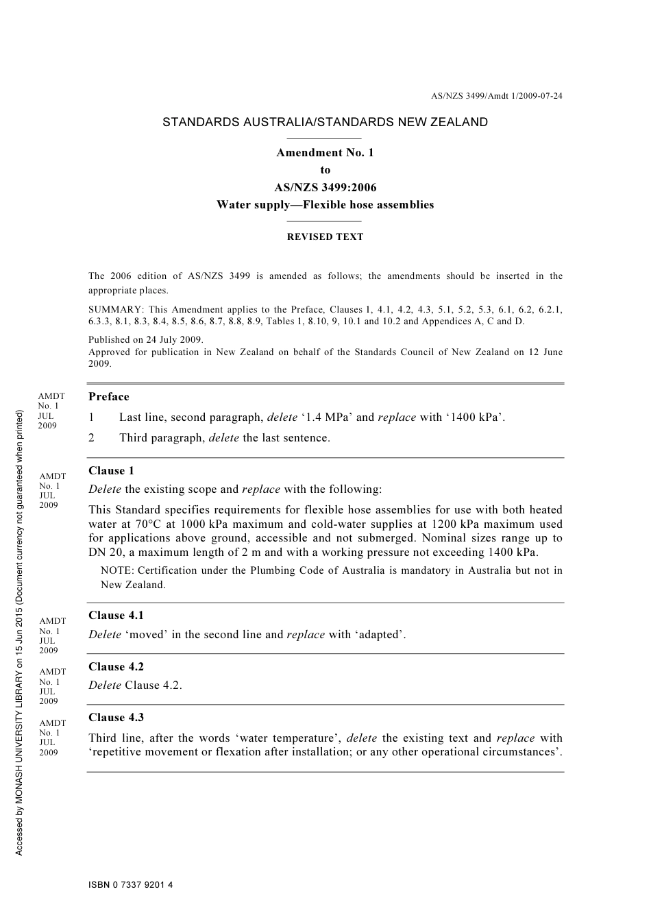 AS NZS 3499-2006 amd1-2009.pdf_第1页