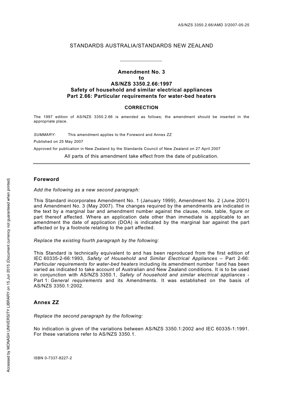 AS NZS 3350.2.66-1997 amd3-2007.pdf_第1页