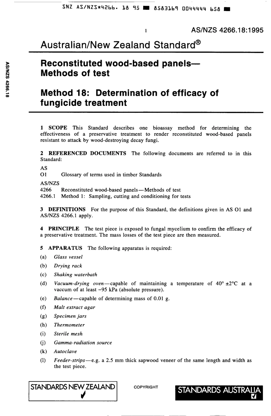 AS NZS 4266.18-1995 scan.pdf_第1页