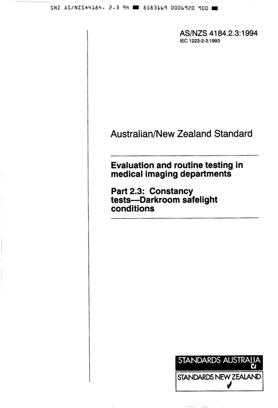 AS NZS 4184.2.3-1994 scan.pdf_第1页