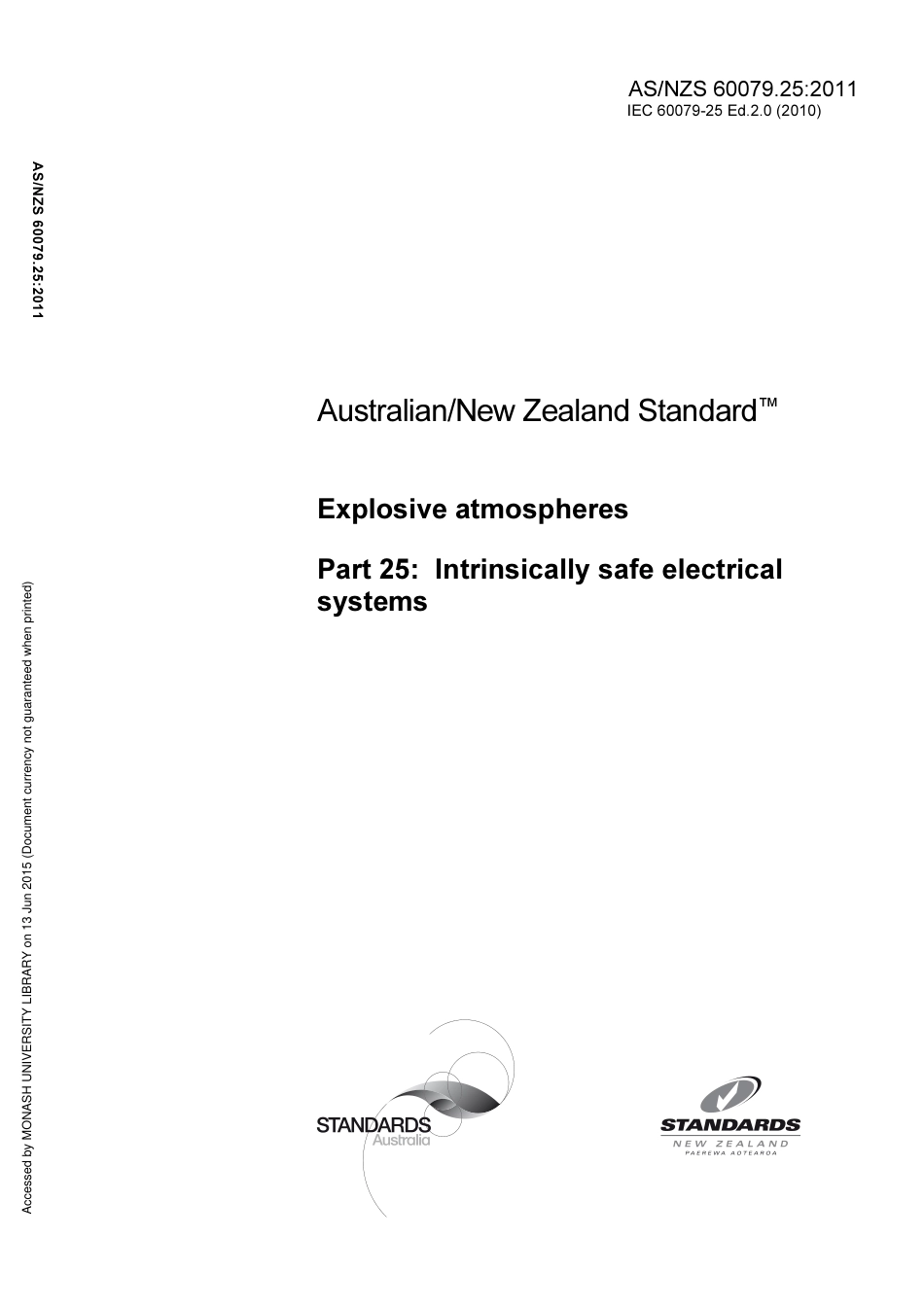 AS NZS 60079.25-2011.pdf_第1页