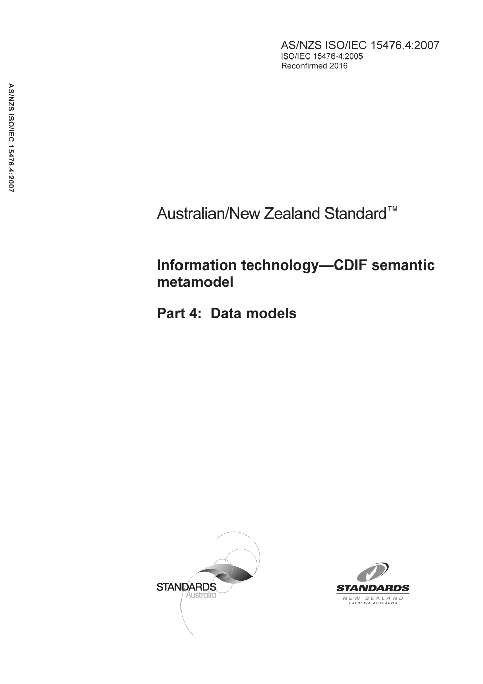 AS NZS ISO IEC 15476.4-2007 (2016).pdf_第1页