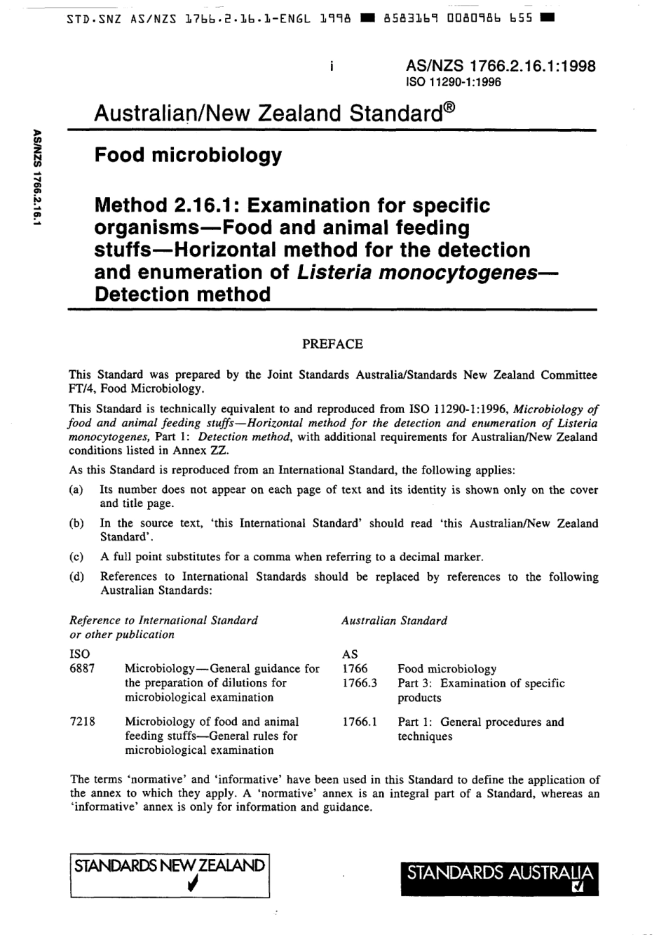 AS NZS 1766.2.16.1-1998 scan.pdf_第1页