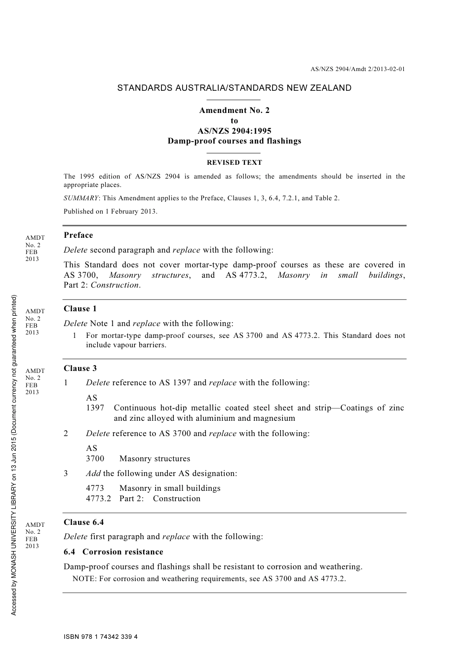 AS NZS 2904-1995 amd2-2013.pdf_第1页