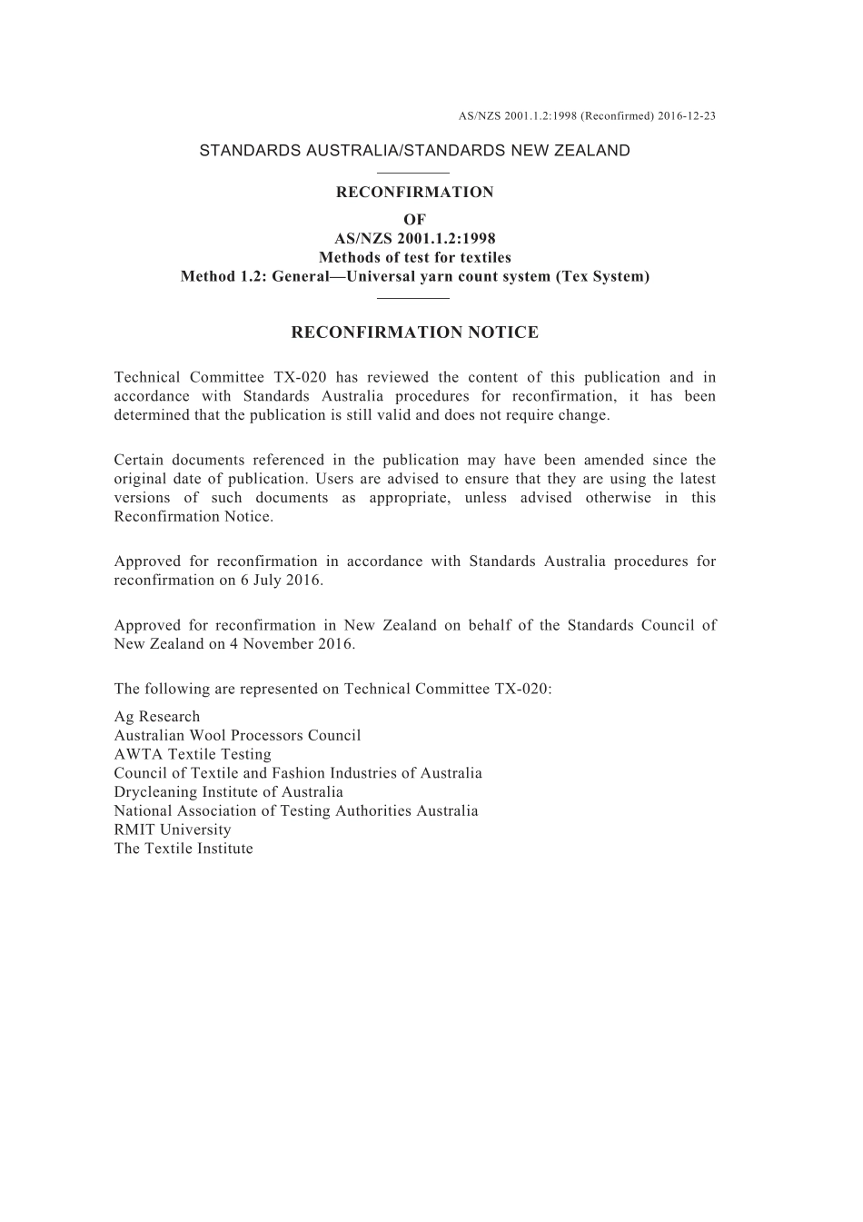 AS NZS 2001.1.2-1998 (2016).pdf_第1页