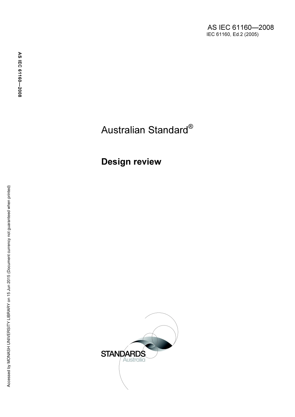 AS IEC 61160-2008.pdf_第1页