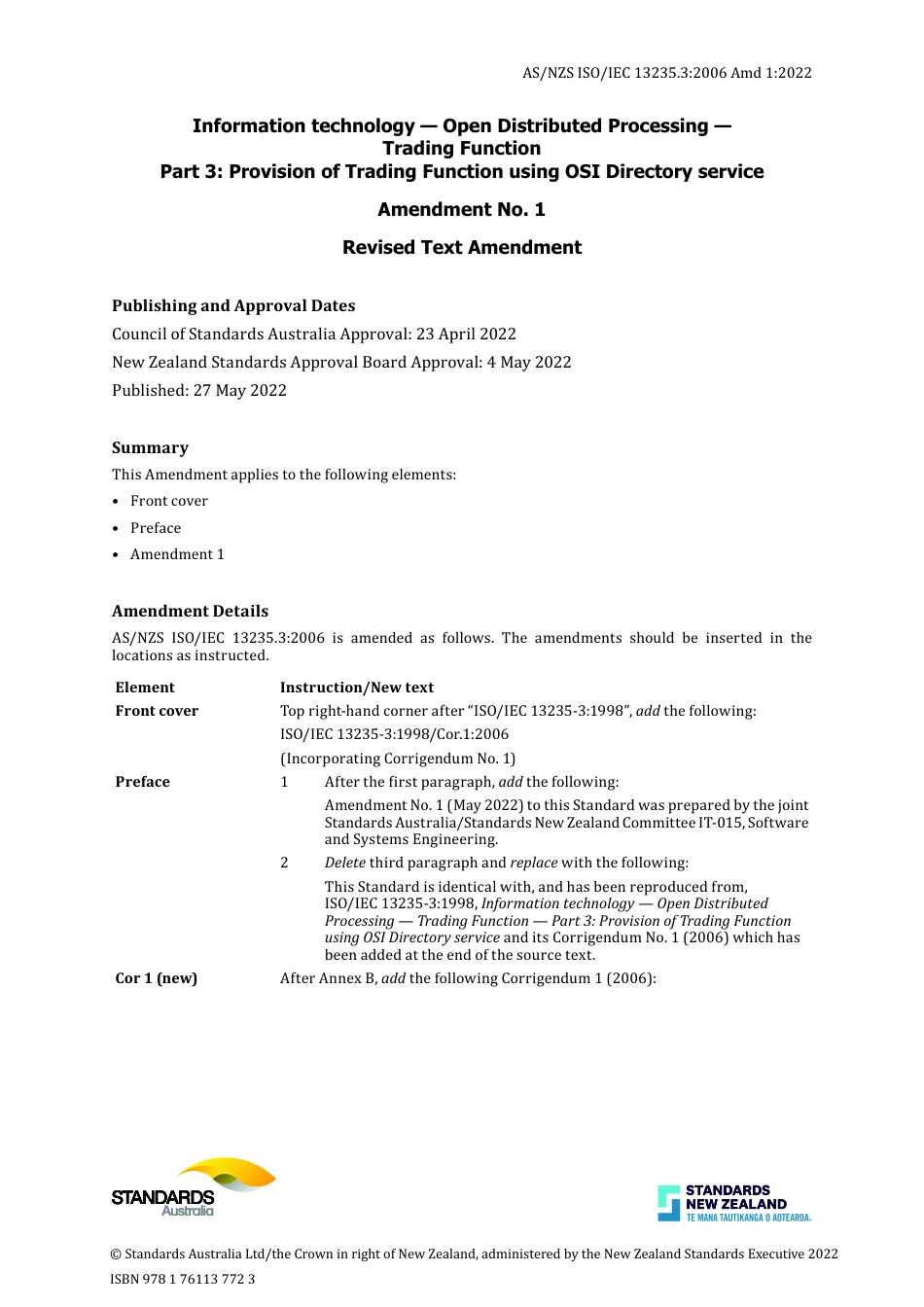 AS NZS ISO IEC 13235.3-2006 amd1-2022.pdf_第1页