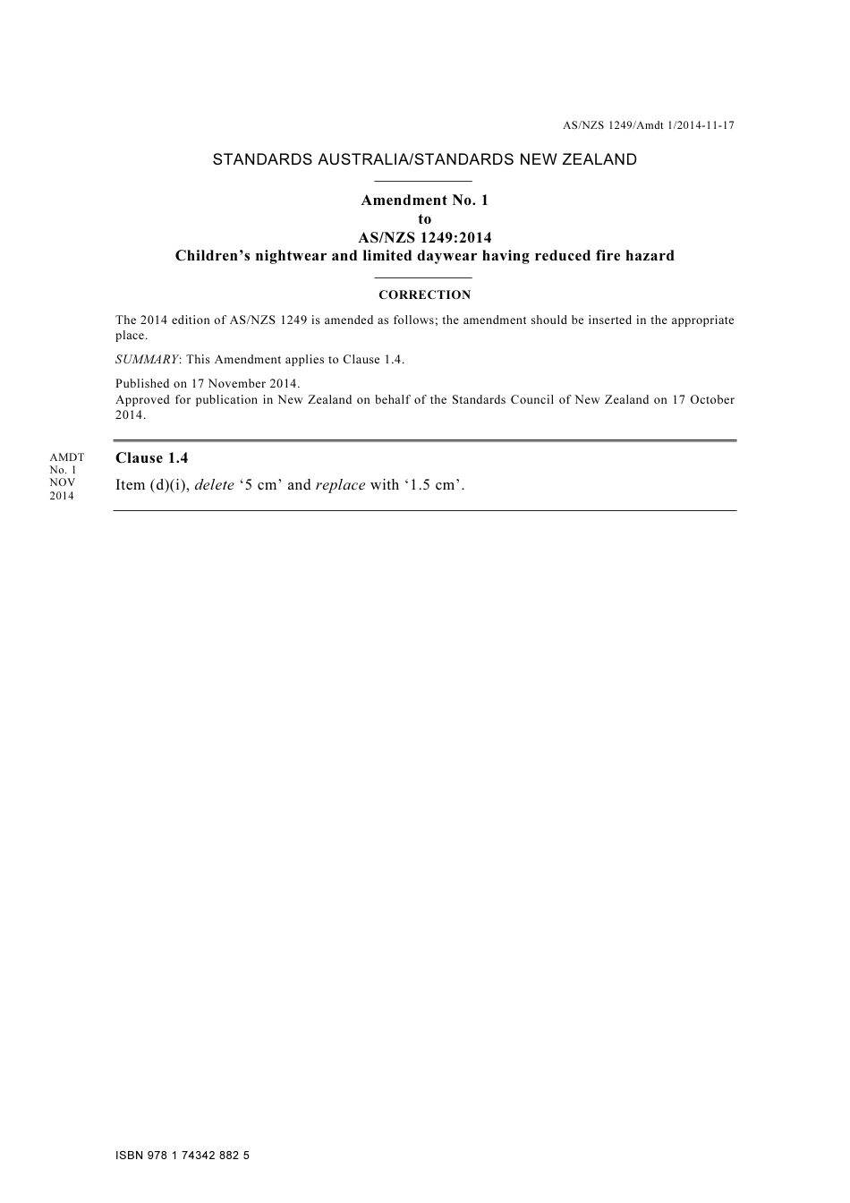 AS NZS 1249-2014 amd1-2014.pdf_第1页