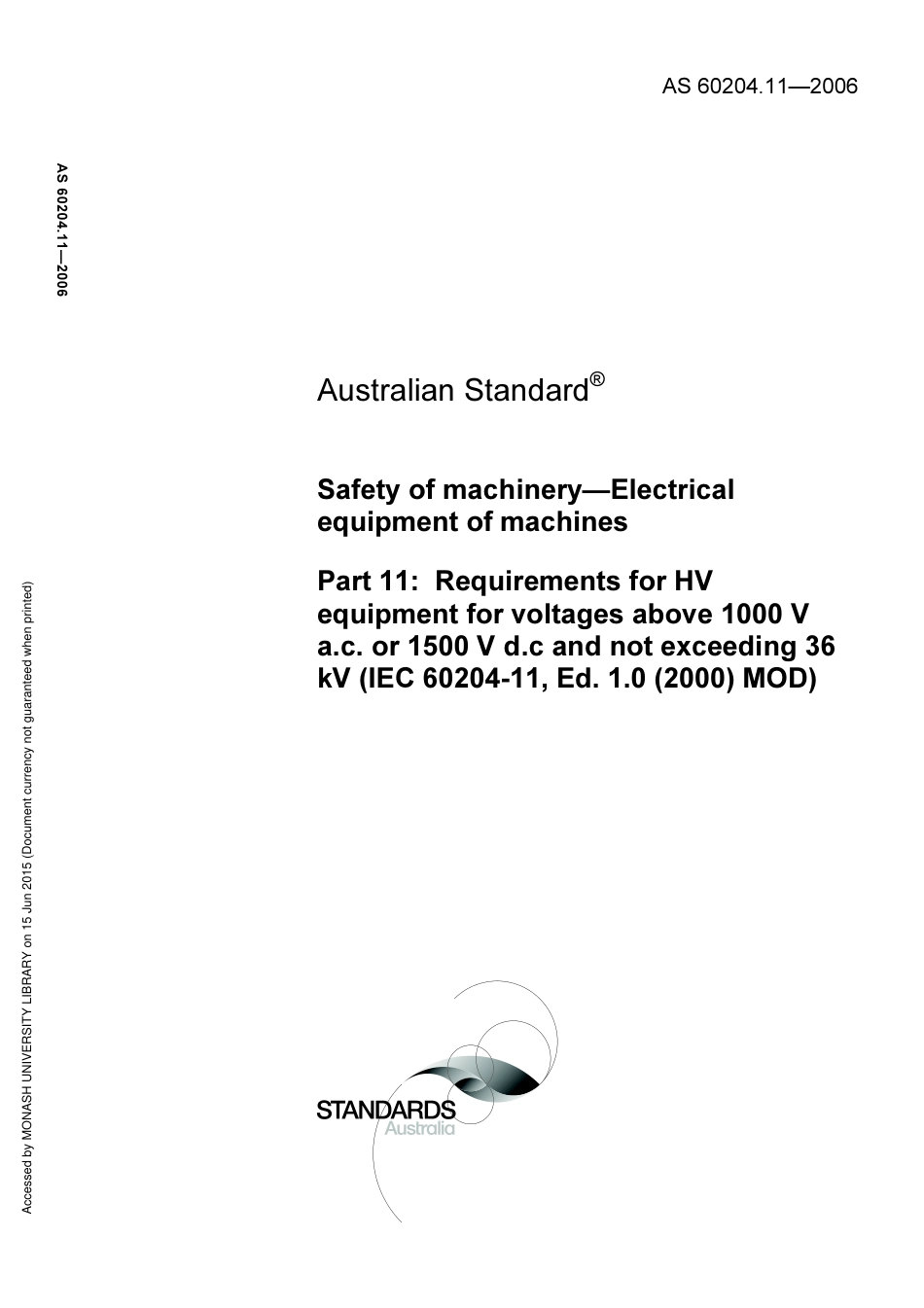 AS 60204.11-2006.pdf_第1页
