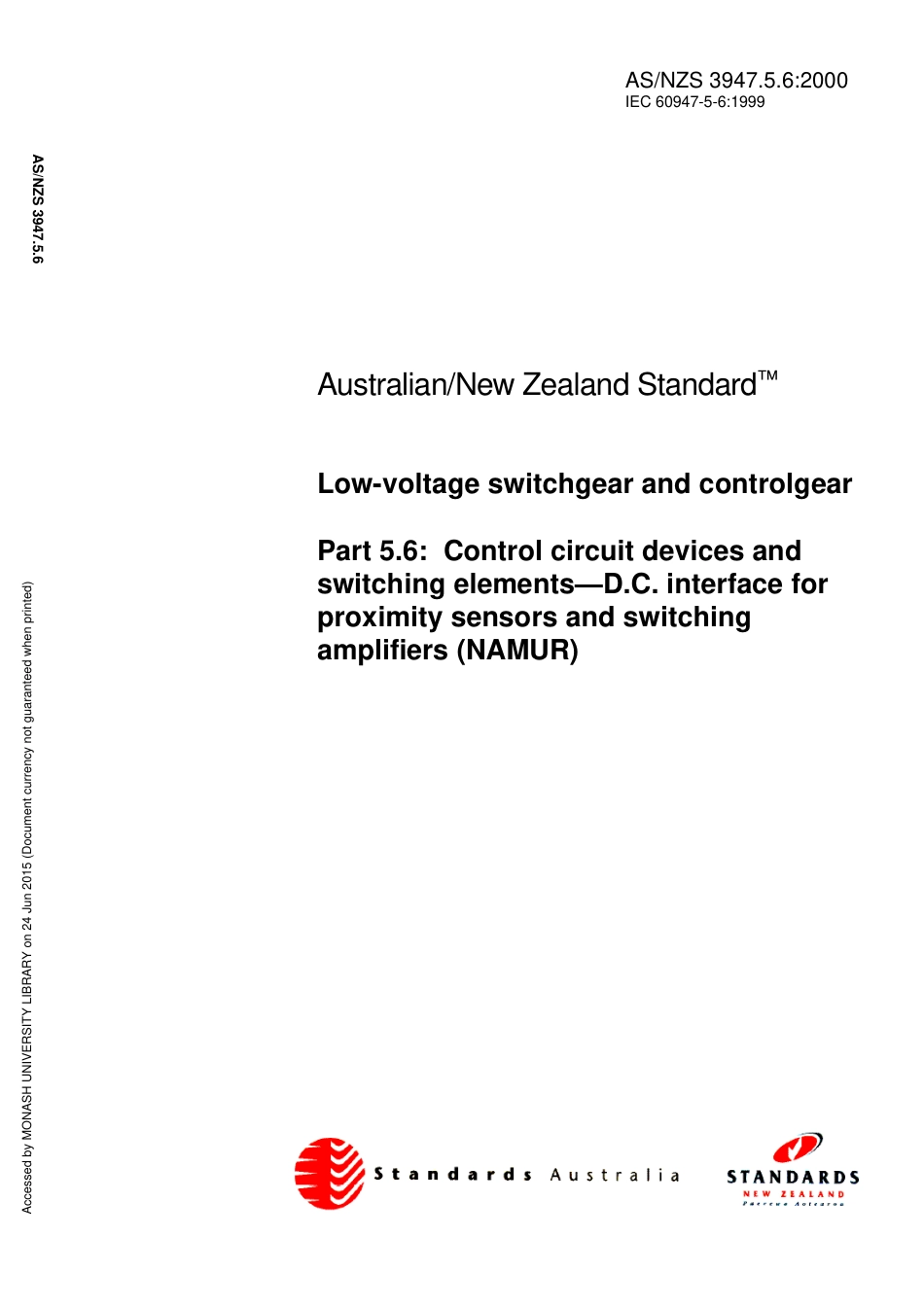 AS NZS 3947.5.6-2000.pdf_第1页