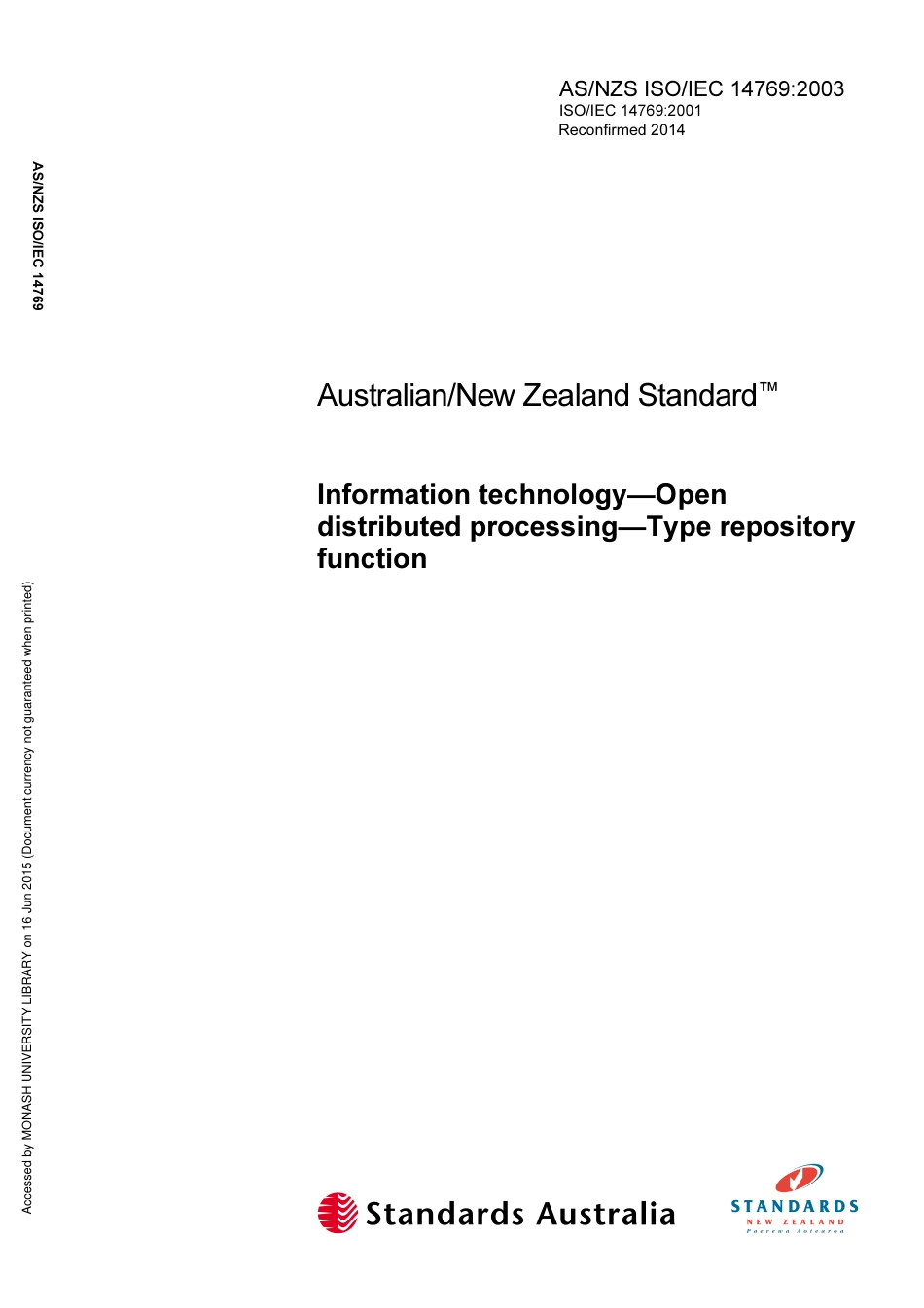 AS NZS ISO IEC 14769-2003 (2014).pdf_第1页