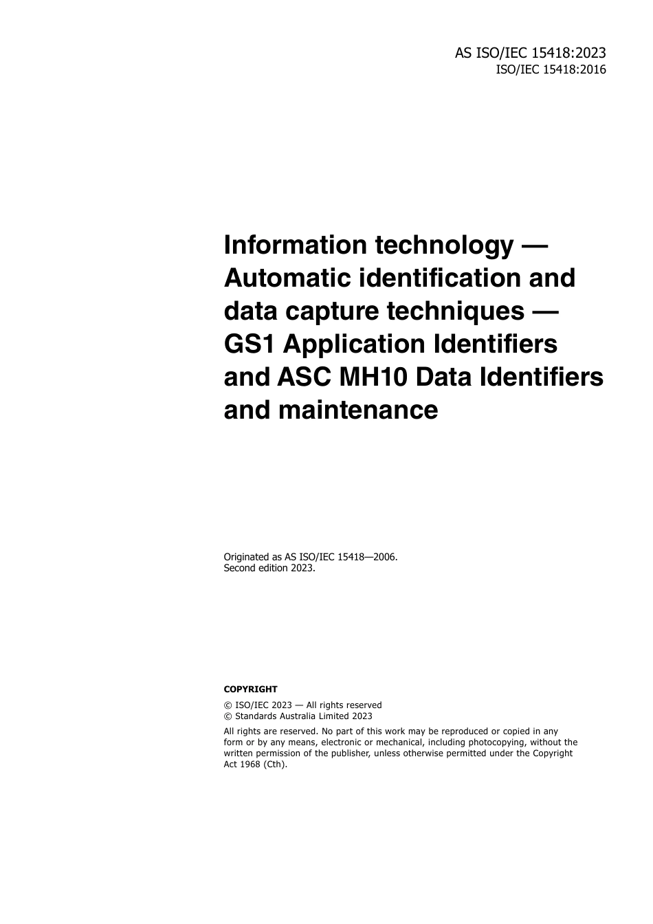 AS ISO IEC 15418-2023.pdf_第3页