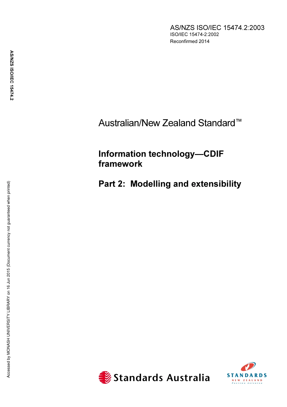 AS NZS ISO IEC 15474.2-2003 (2014).pdf_第1页