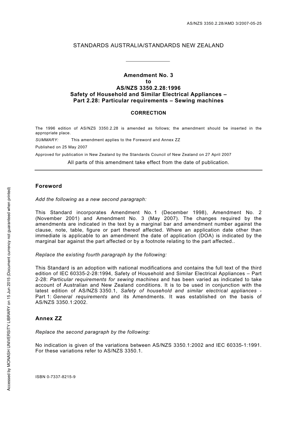 AS NZS 3350.2.28-1996 amd3-2007.pdf_第1页