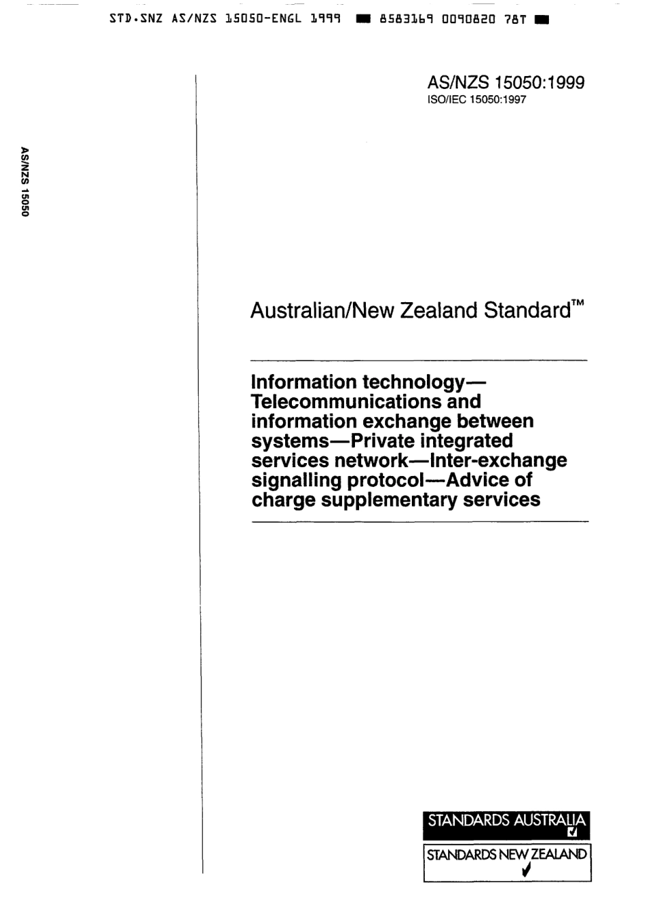 AS NZS 15050-1999 scan.pdf_第1页