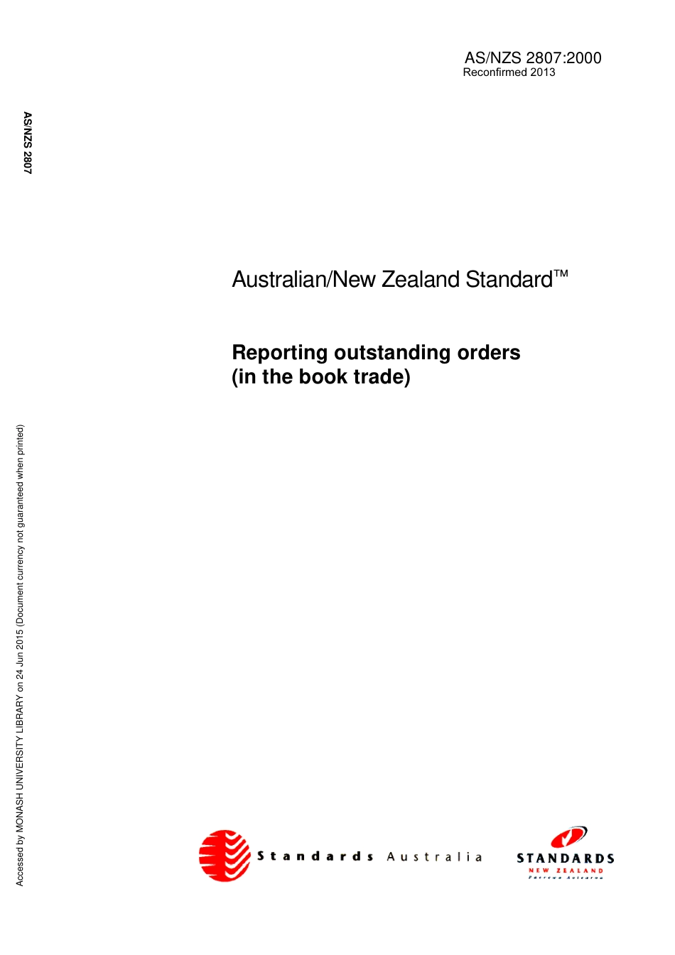 AS NZS 2807-2000 (2013).pdf_第1页