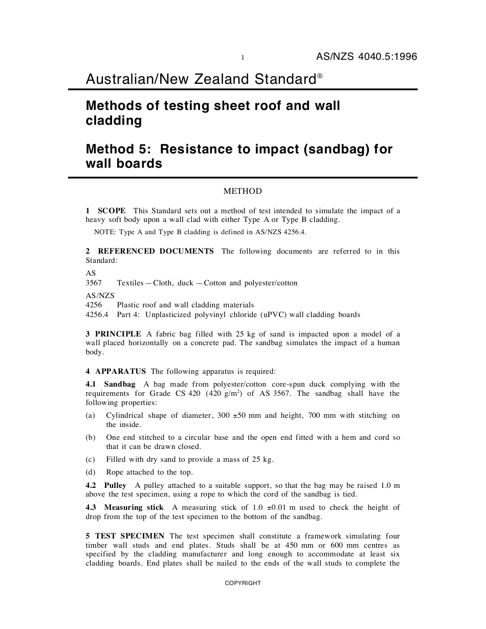 AS NZS 4040.5-1996.pdf_第1页