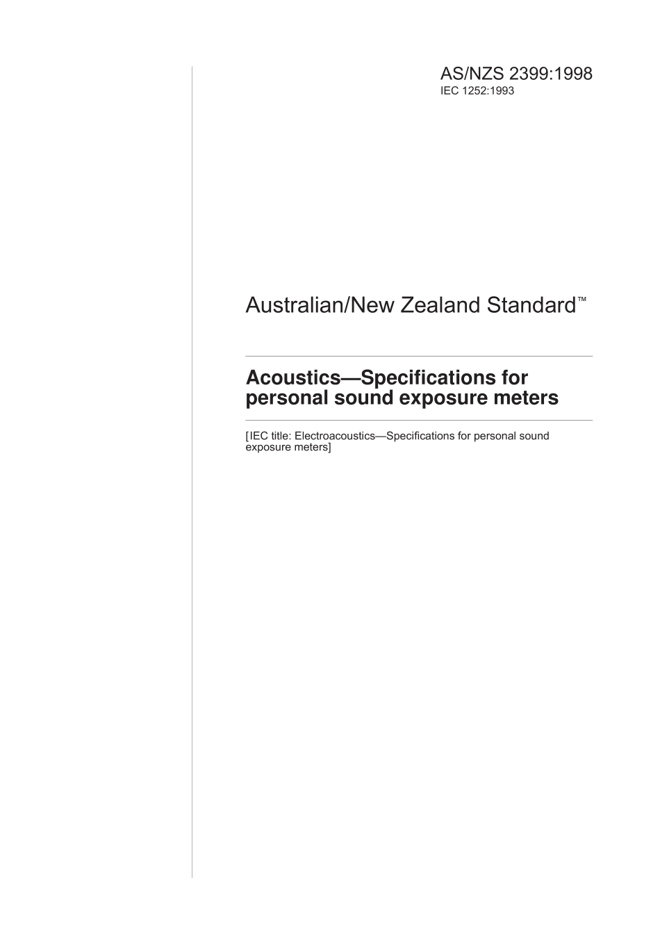 AS NZS 2399-1998.pdf_第1页
