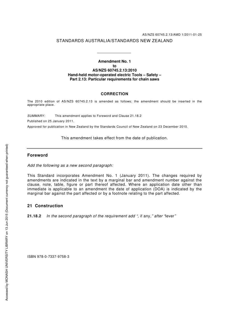 AS NZS 60745.2.13-2010 amd1-2011.pdf_第1页