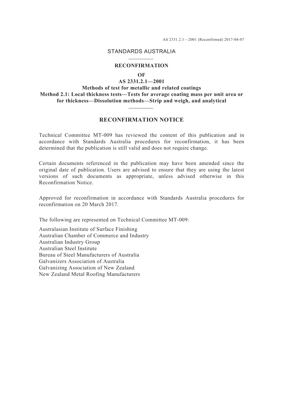 AS 2331.2.1-2001 (2017).pdf_第1页