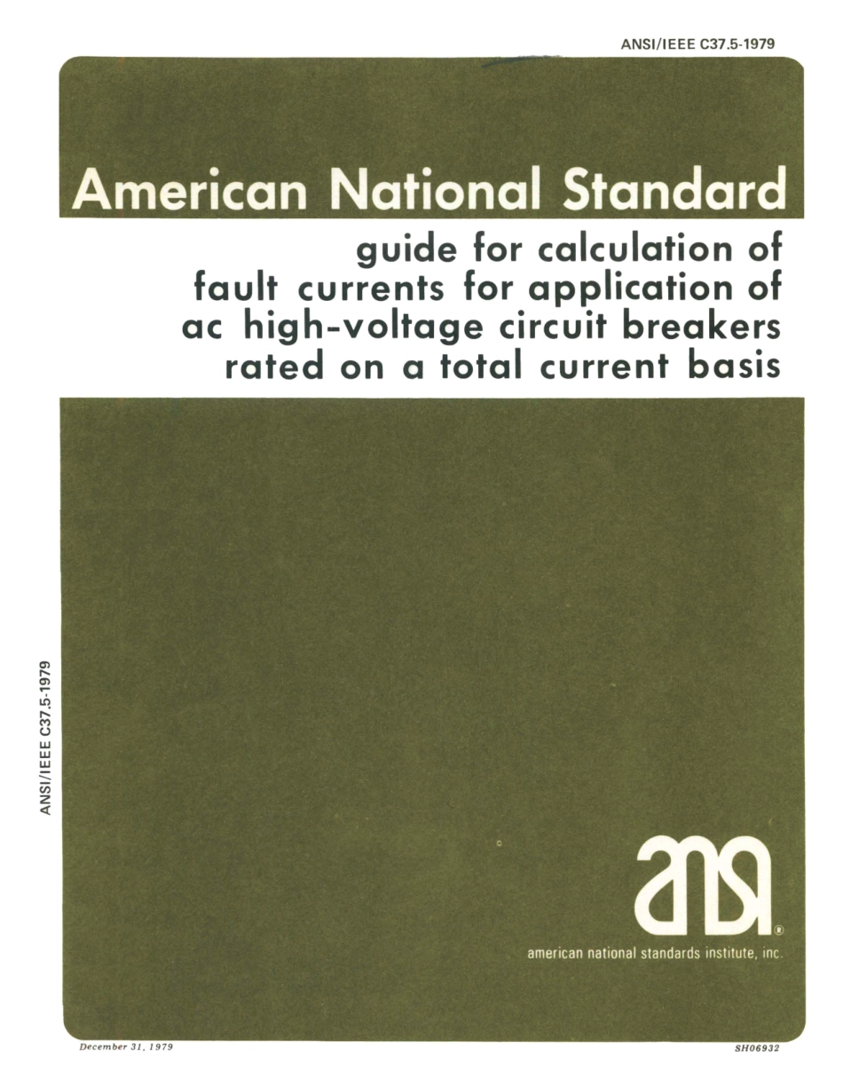 ANSI IEEE C37.5-1979.pdf_第1页