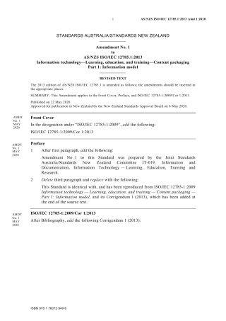 AS NZS ISO IEC 12785.1-2013 amd1-2020.pdf