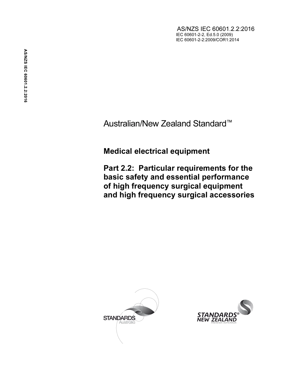 AS NZS IEC 60601.2.2-2016.pdf_第1页